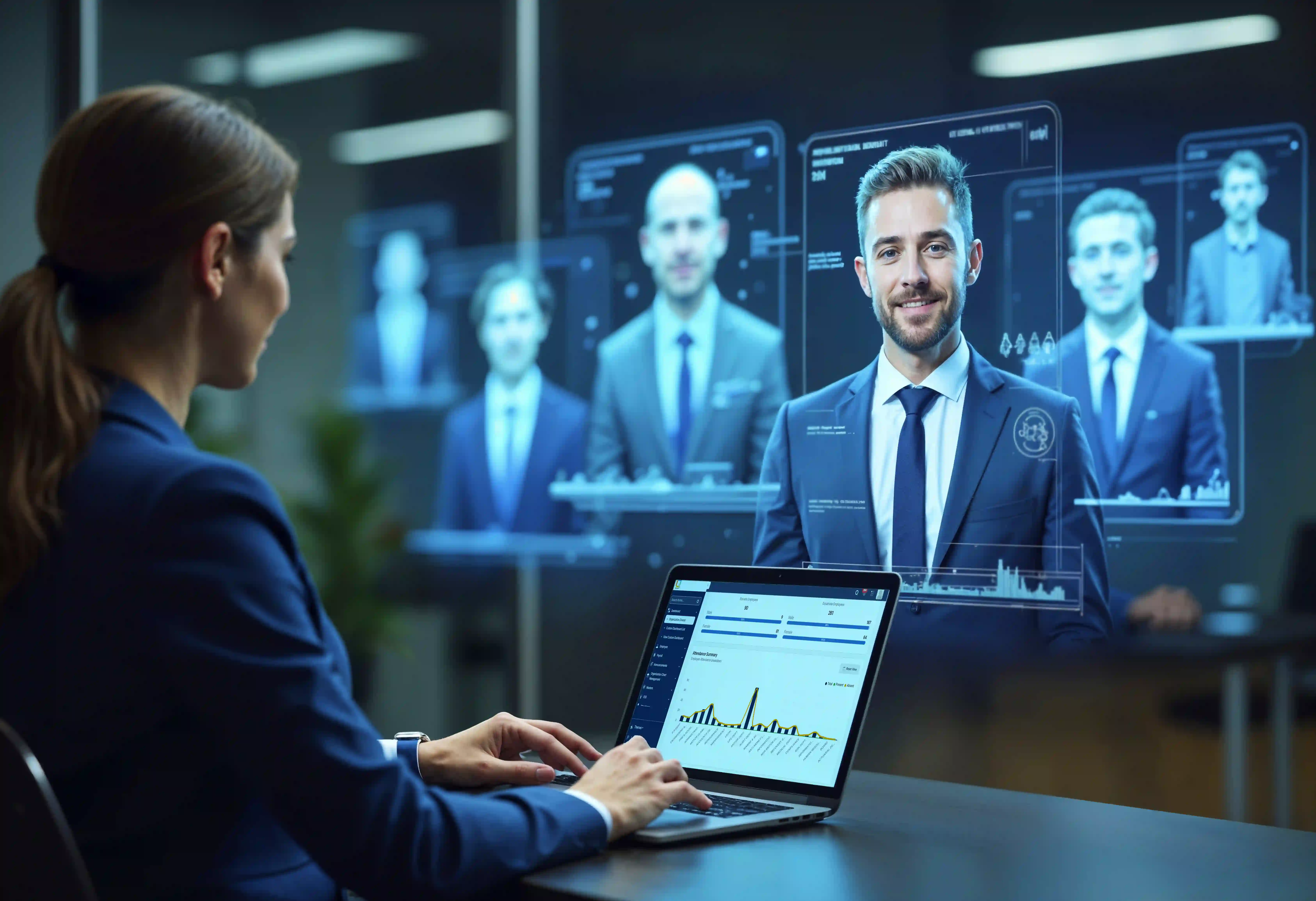 Qserve HRMS platform for digital employee management and workforce tracking
